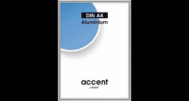 Nielsen Accent 21x29,7 aluminium zilver DIN A4 52123