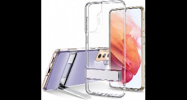 ESR Back Cover Met Kickstand Transparant Geschikt voor Samsung Galaxy S21