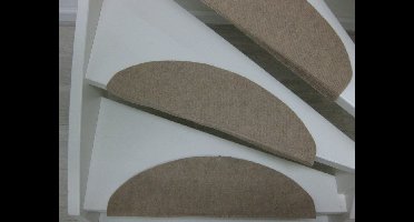 Trapmatten Tripoli- 65 x 25 cm- Beige- 15 stuks