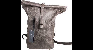 Gusta - Rugzak - Grijs - PU leer - 25x15x59cm