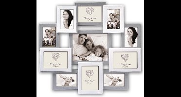 Zep Houten Collage Fotolijst HH151 Roven voor 11 Foto's