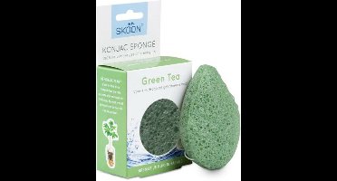 Konjac spons - Green Tea