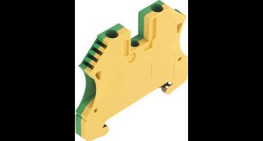 WEIDMULLER WPE 4 rijgklem 2-draads 4mm2 - groen/geel (1010100000)