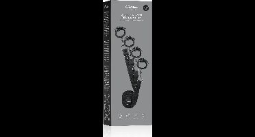 EasyToys - Under Mattress Restraint Set - Duurzaam - Kunstleer - Bondage Set - BDSM Set - Bondage - Sex Toys voor Vrouwen en Mannen - Zwart