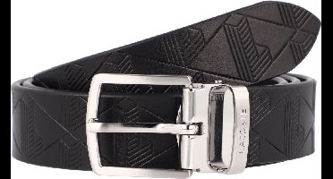 LACOSTE Leren Riem Elegance 30 Reversible Belt W110 Noir Zwart