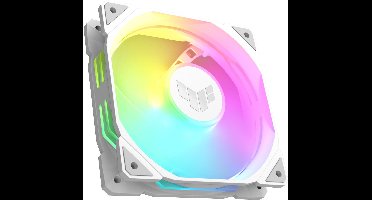 TUF GAMING TR120 White - Case Fan - ARGB - 120mm - Wit