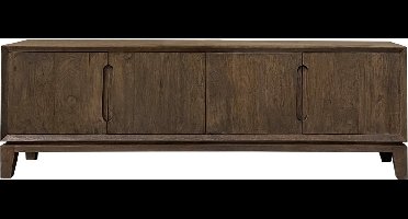 Livingfurn - TV meubel Cortez - 170x55x40 cm - Mangohout