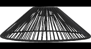 Star Trading lampenkap Vide, rotan, zwart, E27, buiten, ? 38 cm