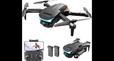 Drone met camera voor volwassenen 1080P HD FPV camera, drone voor beginners met hoogtebehoud, landing met één toets, vermijden van obstakels, snelheidsaanpassing, headless-modus, 3D flips,2 batterijen