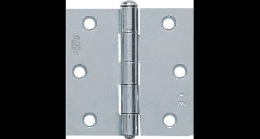 Scharnier, topcoat 76x76mm rechte hoek - 1219301