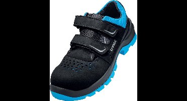 uvex 2 xenova® 9553244 Veiligheidsandalen ESD S1P Schoenmaat (EU): 44 Zwart, Blauw 1 paar