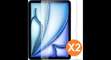 Screenprotector Geschikt voor iPad Air 11 / iPad Air M3 en Air M2 - 2024 / 2025 - Screenprotector 11 Inch - Gehard Glas - Glas Protector - 2 PACK