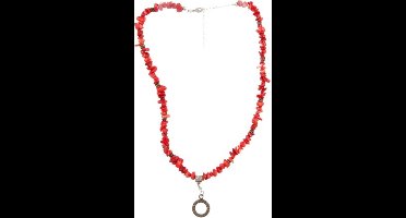Ruben Robijn Fashion ketting, nr. 1 Koraal (imitatie)
