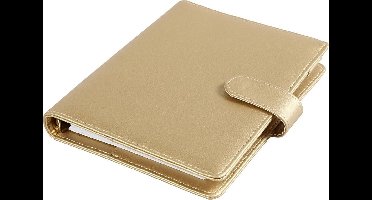 Planner / Bulletjournal, afm 19x23,5x4 cm, ringband, goud, 1 stuk