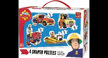 Fireman Sam 4in1 Shaped Puzzle