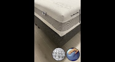 Matras 70x220 - Aegis Prestige - HR55 Koudschuim - 7-zones pocketvering -  ca. 25cm dik