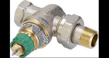 Danfoss thermostatische radiatorafsluiter recht verkeerd 3/8