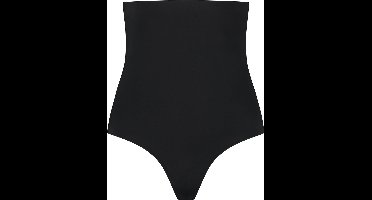 Bye Bra Invisible Hoge String, String Met Hoge Taille, high waist string, Lichtgewicht, Shapewear Voor Dames, Zwart, XL