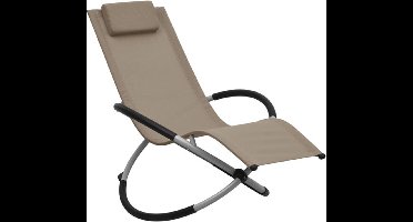 vidaXL - Kinderligbed - staal - taupe