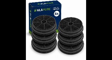 6x Koolstoffilter voor Electrolux Type H 9029793784