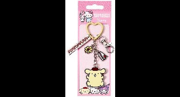 The Carat Shop - Hello Kitty Pompompurin Unisex Sleutelhanger - meerkleurig - Standard