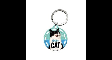 Happy Cat Sleutelhanger.
