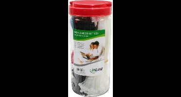 InLine Tie-Wrap set 800 stuks met kniptang