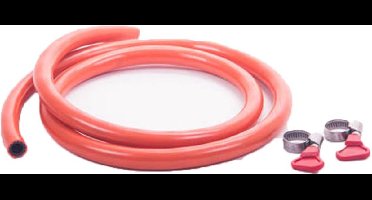 Gasslang 150cm + 2 Slangklemmen