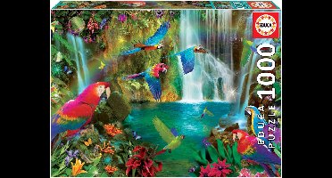 Educa - Puzzle 1000 - Tropical Parrots (018457)