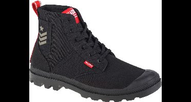 Palladium Pampa Hi Army 78583-008-M, Unisex, Zwart, Sneakers, maat: 38