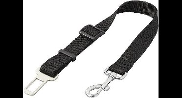 Verstelbare hondenriem voor autogordel 45-65 cm