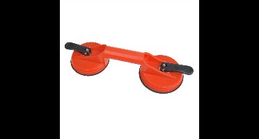 ProPlus Vacuümheffer - Kunststof - 2 zuignappen - Max. 80 kg - Oranje