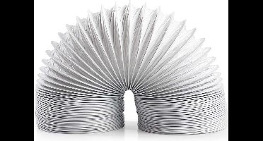 Nedis PVC Luchtafvoerslang - 100 mm - 6.00 m - Geschikt voor: Luchtventilatie / Wasdrogers - Wit