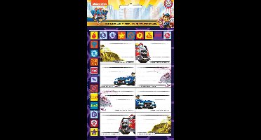 Paw Patrol Etiketten Paw Patrol Junior Papier Wit 8 Stuks