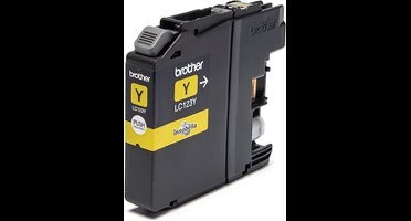 Brother LC123Y inktcartridge 1 stuk(s) Origineel Geel