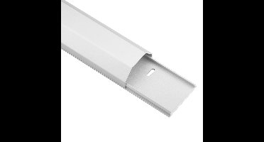 Goobay aluminium kabelgoot - 110 x 5 cm / wit