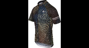 AGU Nocturnal Lines Fietsshirt Performance Heren - Black - XXXL