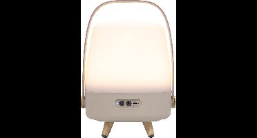 Kooduu Lite-up PLAY Mini - Bluetooth speaker met SOUND BY JBL - Dimbare LED-Lamp - Deens design - in kleur Sand