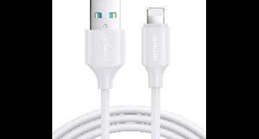 Joyroom 2.4A Lightning kabel 0.25m - Snellader - Wit