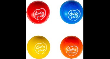 Duvoplus - Speelgoed Voor Dieren - Hond - Rubber Bouncy Ball Mix 7,5cm Gemengde Kleuren - 1st
