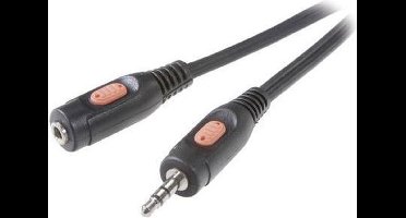 SpeaKa Professional SP-7869784 Jackplug Audio Verlengkabel [1x Jackplug male 3,5 mm - 1x Jackplug female 3,5 mm] 5.00 m