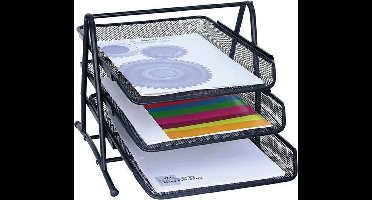 Wedo 65 801 brievenbakje Metaal Zwart