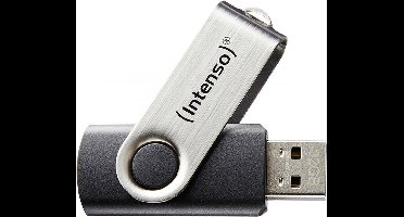 Intenso Basic Line USB-stick 64 GB Zwart 3503490 USB-A 2.0
