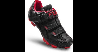 FLR F-65 MTB Schoen Zwart/Rood 38
