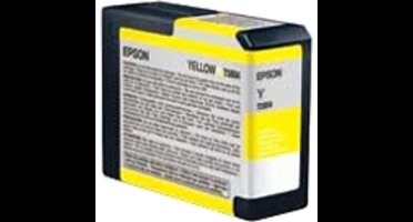 Epson T5804 - Inktcartridge / Geel
