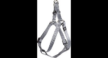 Flamingo Ziggi Step&go - Harnas Honden - Harnas Step&go Ziggi Grijs Xs 20-35cm10mm - 1st - 127471 - 1st