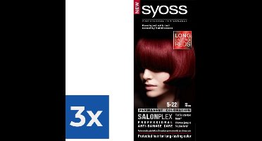 SYOSS Color baseline 5-22 Red Passion - 1 stuk - Voordeelverpakking 3 stuks