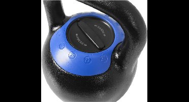 Gorilla Sports Kettlebell - Verstelbaar in gewicht - 16 tot 24 kg