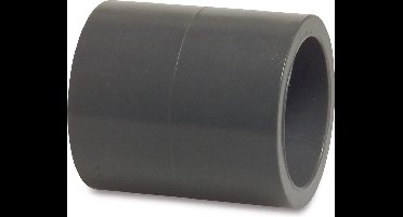 Hydro-S Sok PVC-U 50 mm lijmmof 16bar grijs