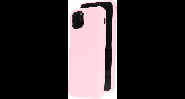 Mobiparts hoesje geschikt voor de Apple iPhone 11 Pro Max - Siliconen - Roze